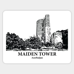 Maiden Tower - Azerbaijan Sticker